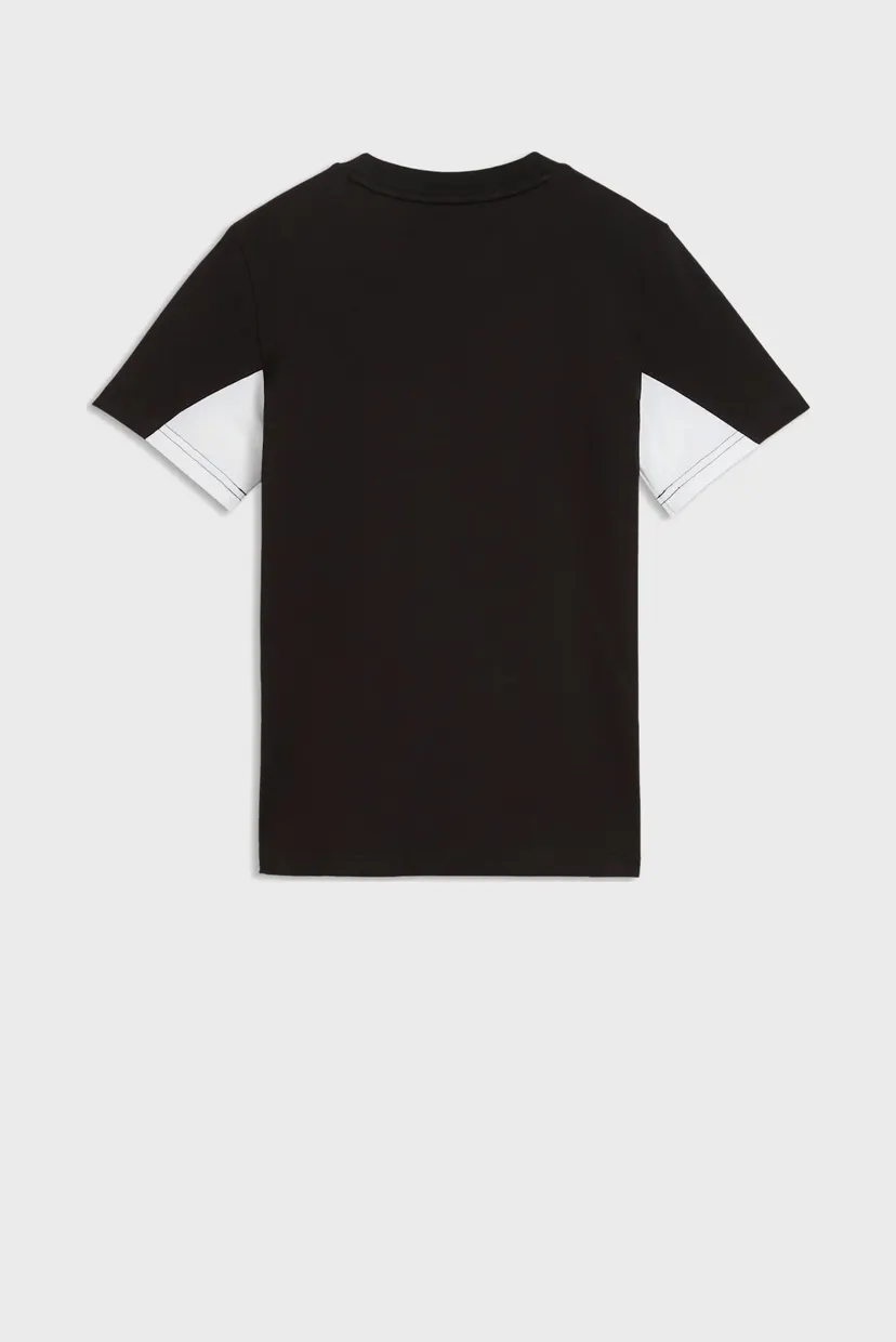 Дитяча чорна футболка Essentials Block Tee Youth 5