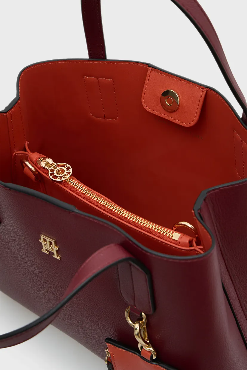 Женская бордовая сумка ICON MINI SATCHEL 6