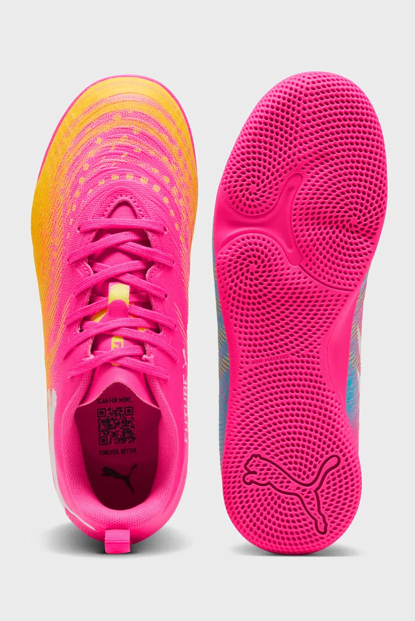 Детские розовые футзалки FUTURE 9 PLAY Indoor Football Boots Youth 4