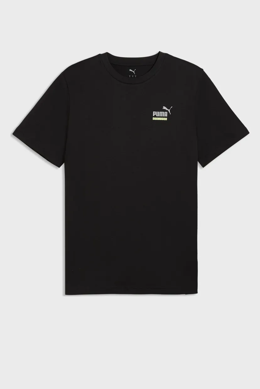 Мужская черная футболка Graphic Sports Tee Men 4