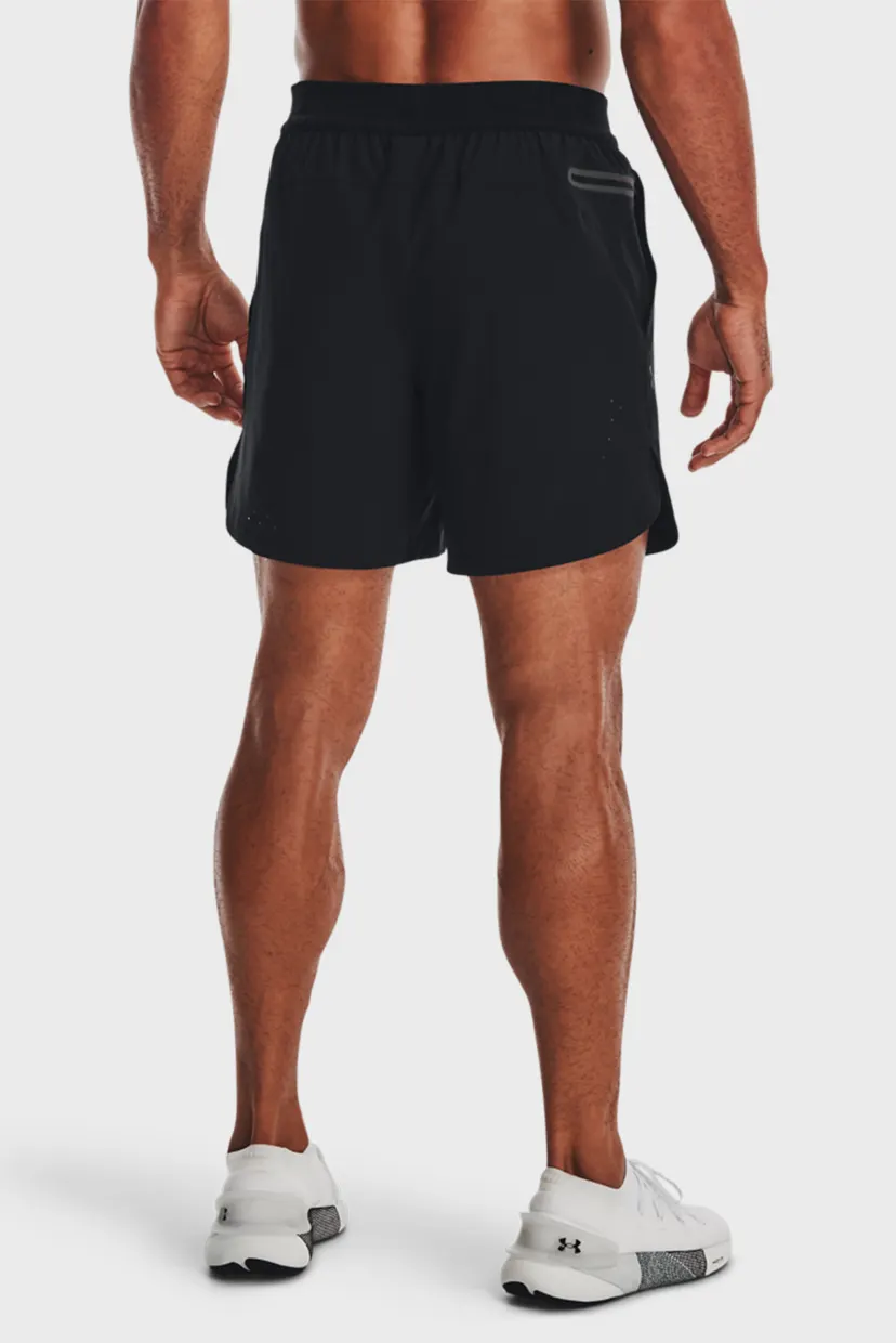 Мужские черные шорты UA Peak Woven Shorts 3