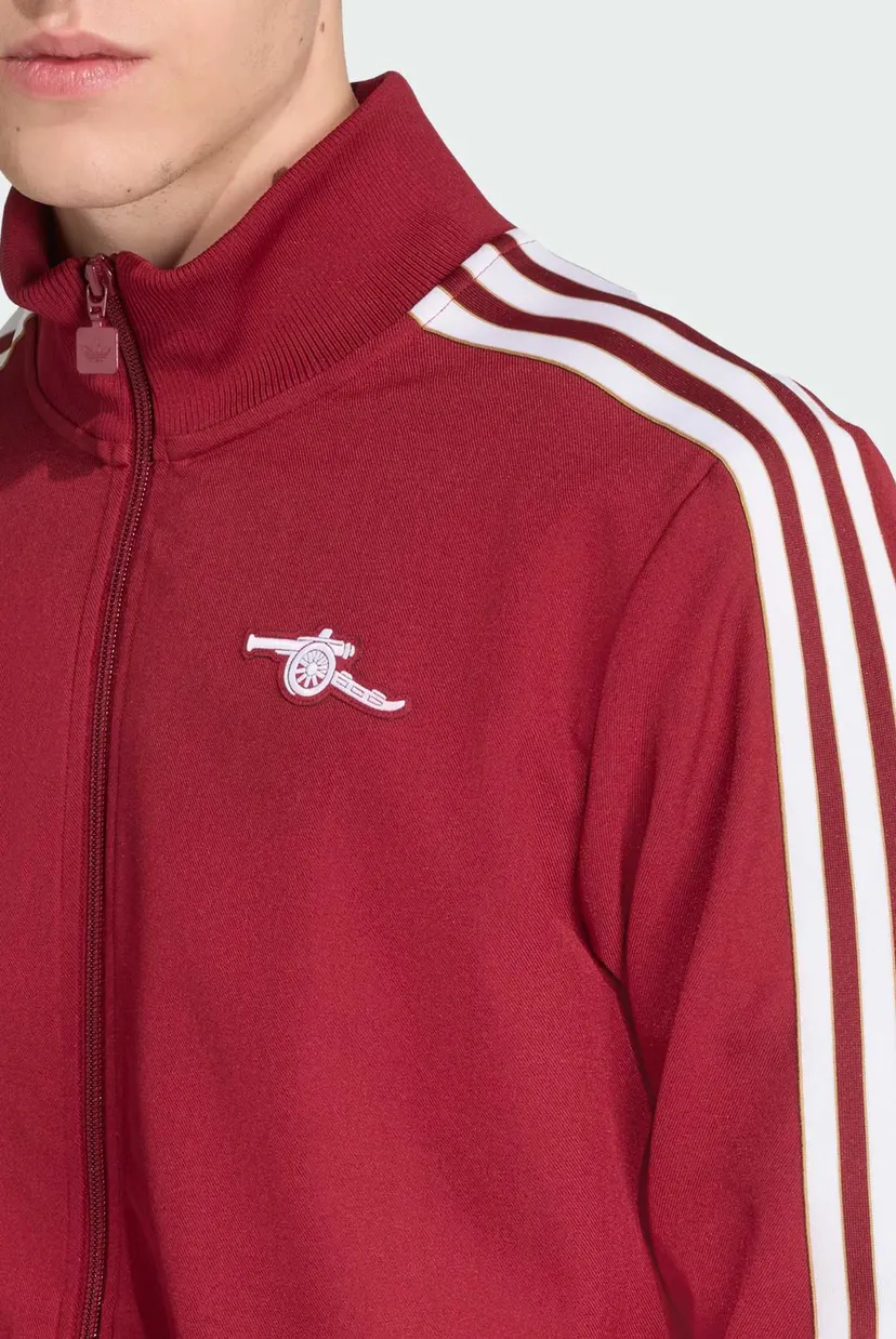 Чоловіча бордова спортивна кофта Arsenal Terrace Icons 4