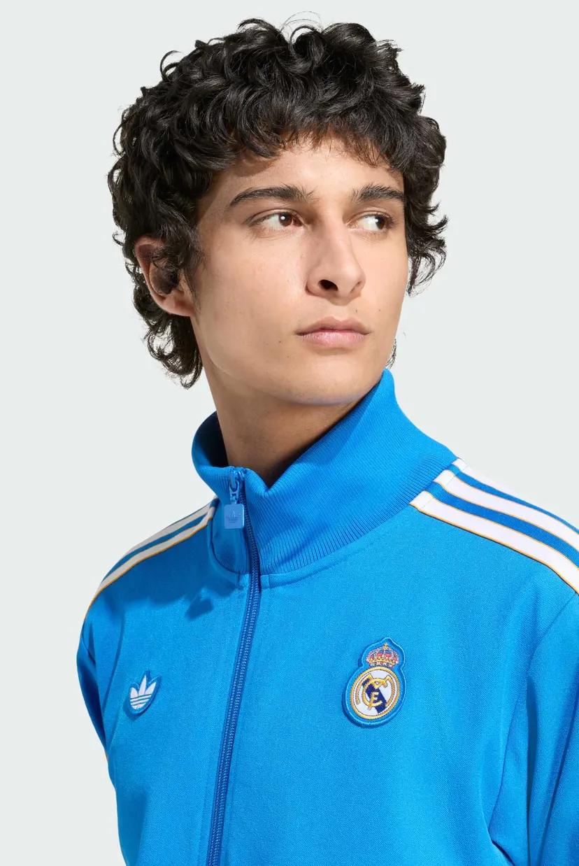 Чоловіча синя спортивна кофта Real Madrid Terrace Icons 4
