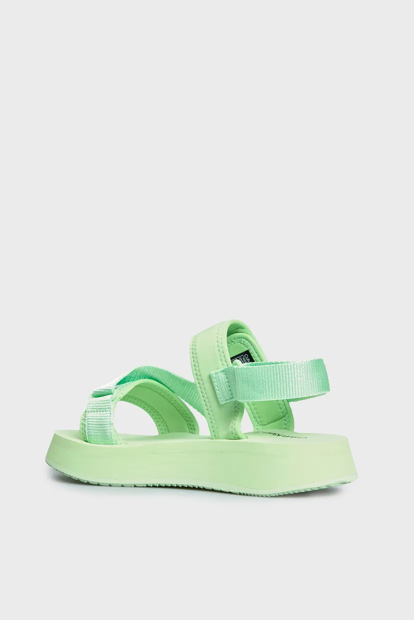Женские салатовые сандалии PREFRESATO SANDAL BADGE 5