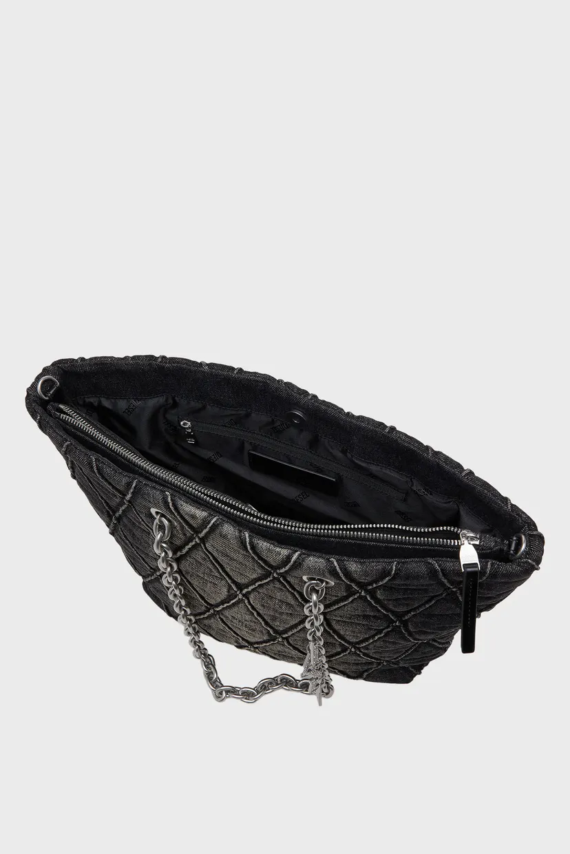 Жіноча чорна джинсова сумка CHARM-D SHOPPER M SHOPPING BAG 5