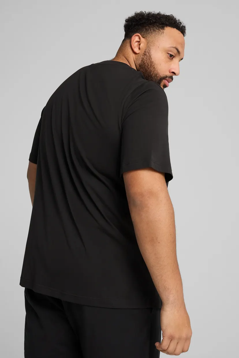 Мужская черная футболка Essentials Small No. 1 Logo Tee Men 3