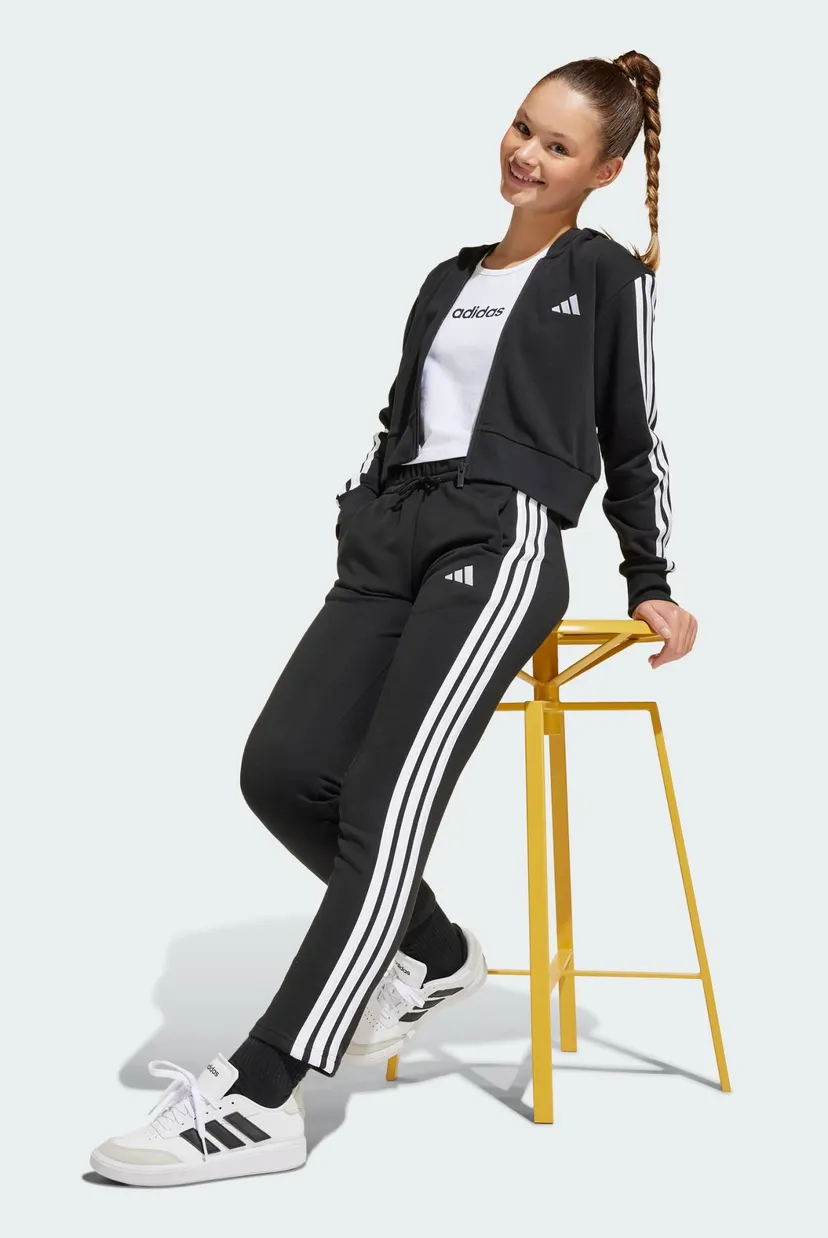 Дитяче чорне худі Essentials Full-Zip Kids 3