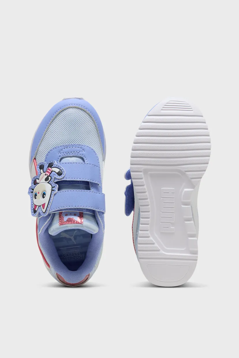 Детские голубые кроссовки PUMA x GABBY'S DOLLHOUSE R78 Sneakers Kids 4