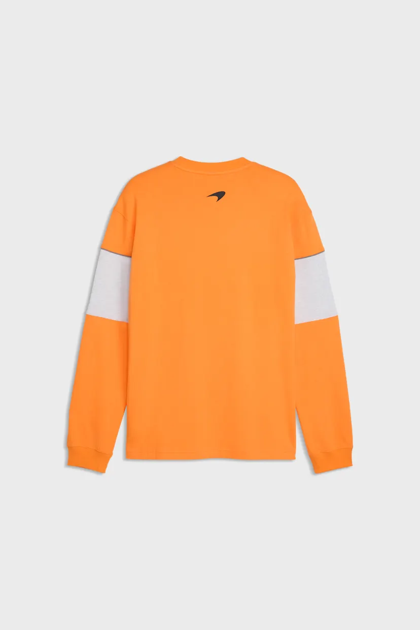 Чоловічий помаранчевий світшот McLAREN RACING Lifestyle Relaxed Sweatshirt Men 5
