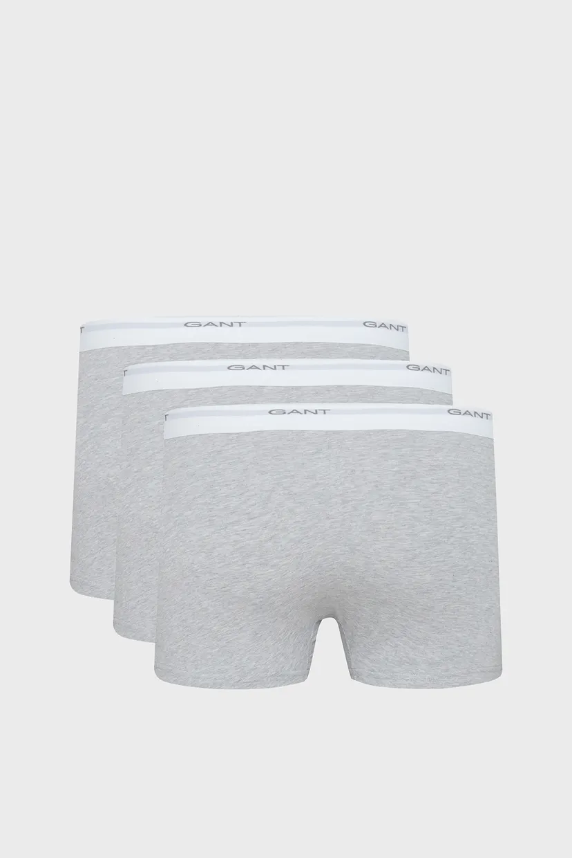 Чоловічі сірі боксери (3 шт) CORE TRUNK 3 PACK 6