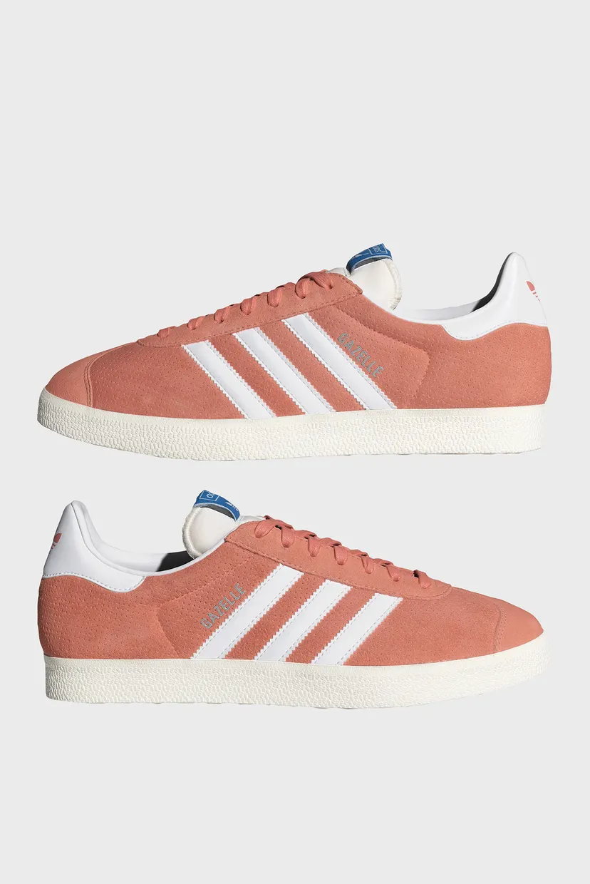 Мужские коралловые замшевые сникерсы Gazelle 7