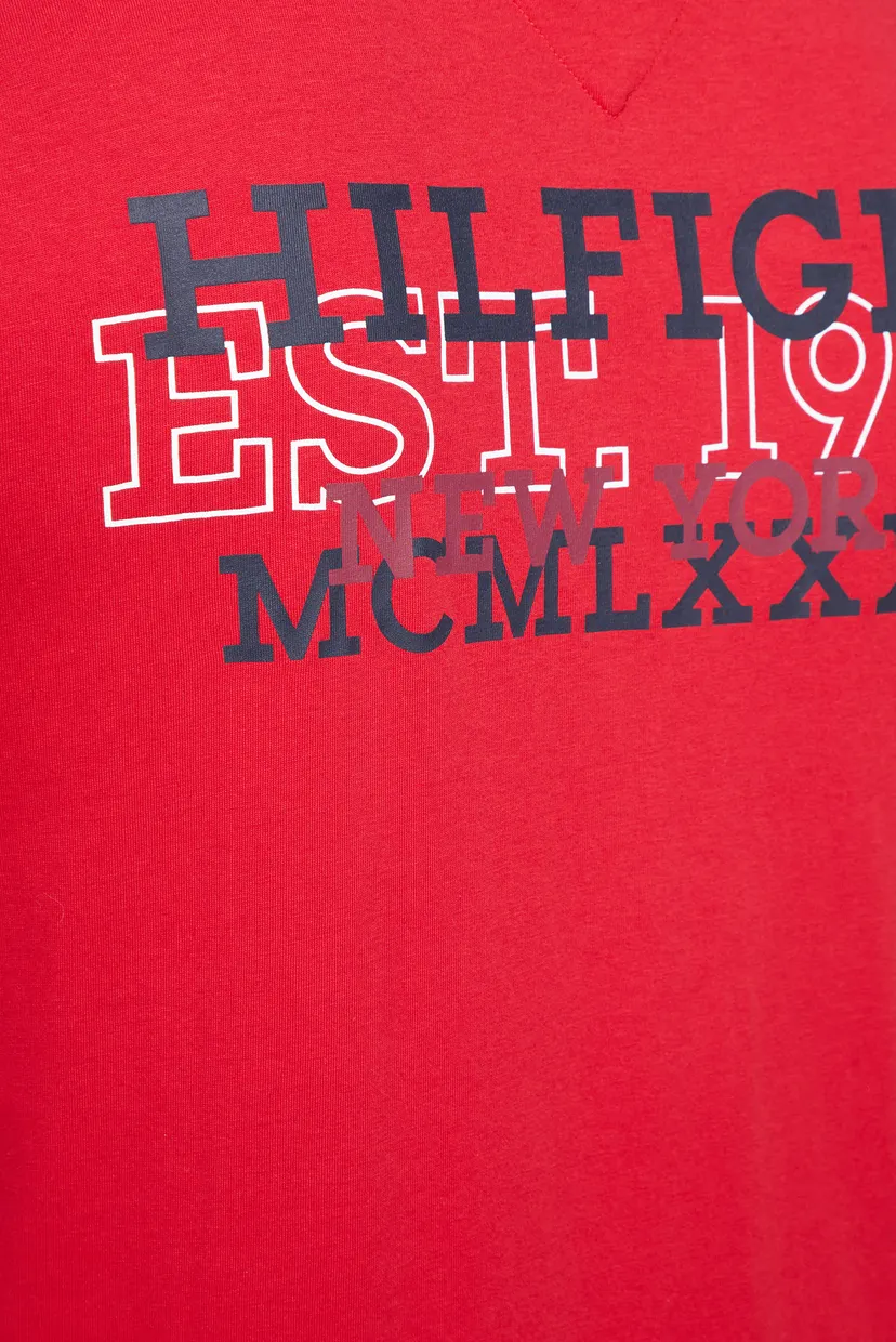 Чоловіча червона футболка MONOTYPE BACK BLOCK TEE 3
