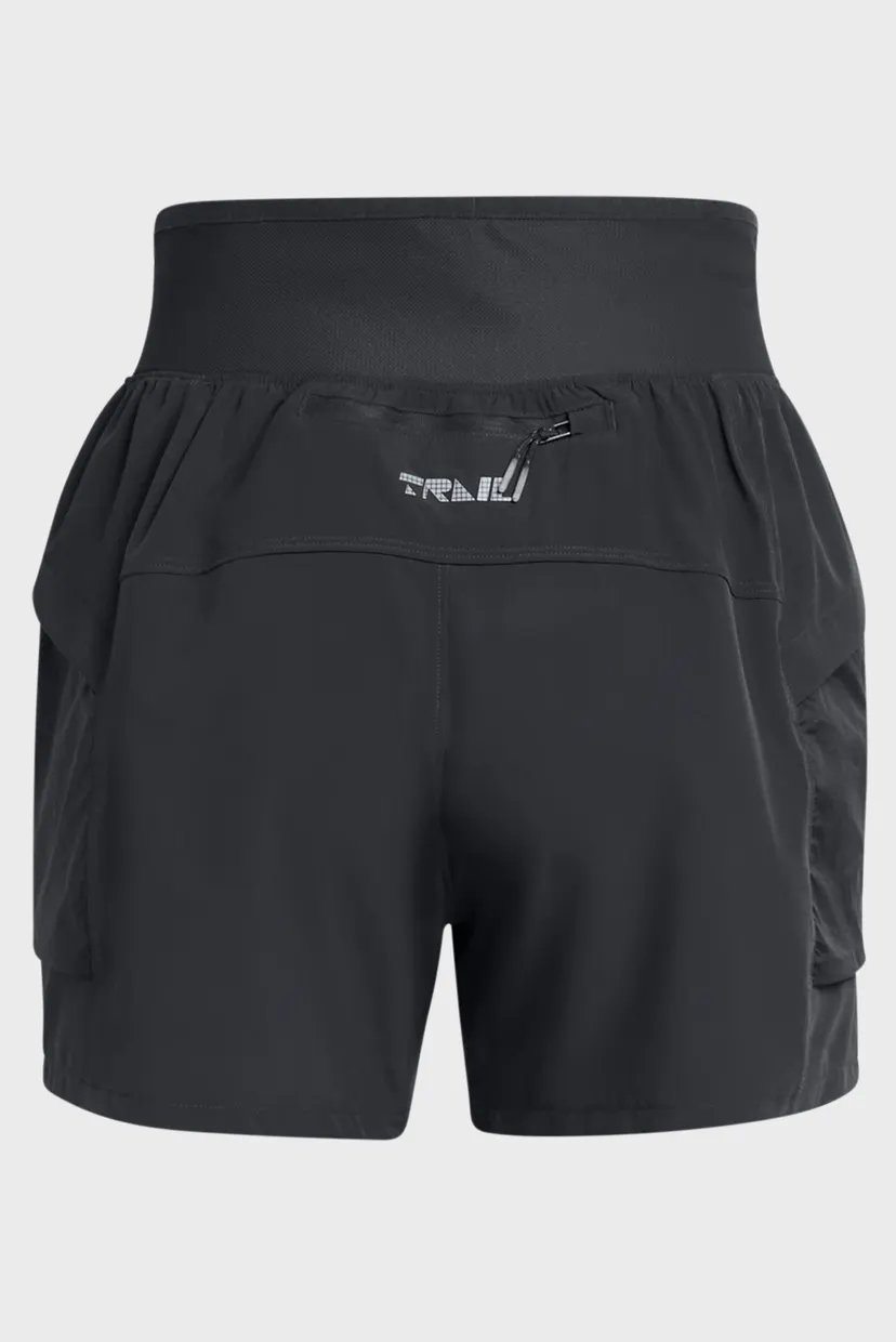 Женские темно-серые шорты UA Trail Run Shorts 6