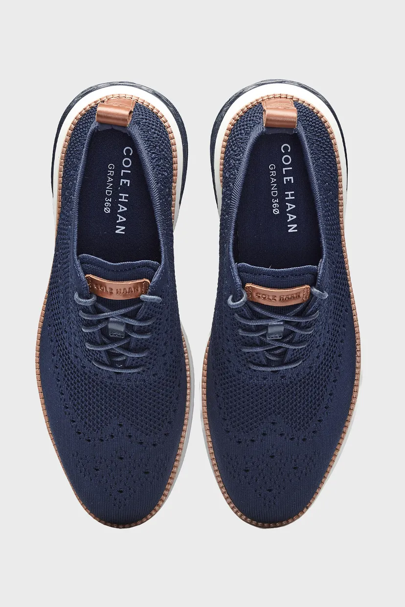 Мужские синие кроссовки Grand Hurrion Stitchlite™ Wingtip Oxford 3