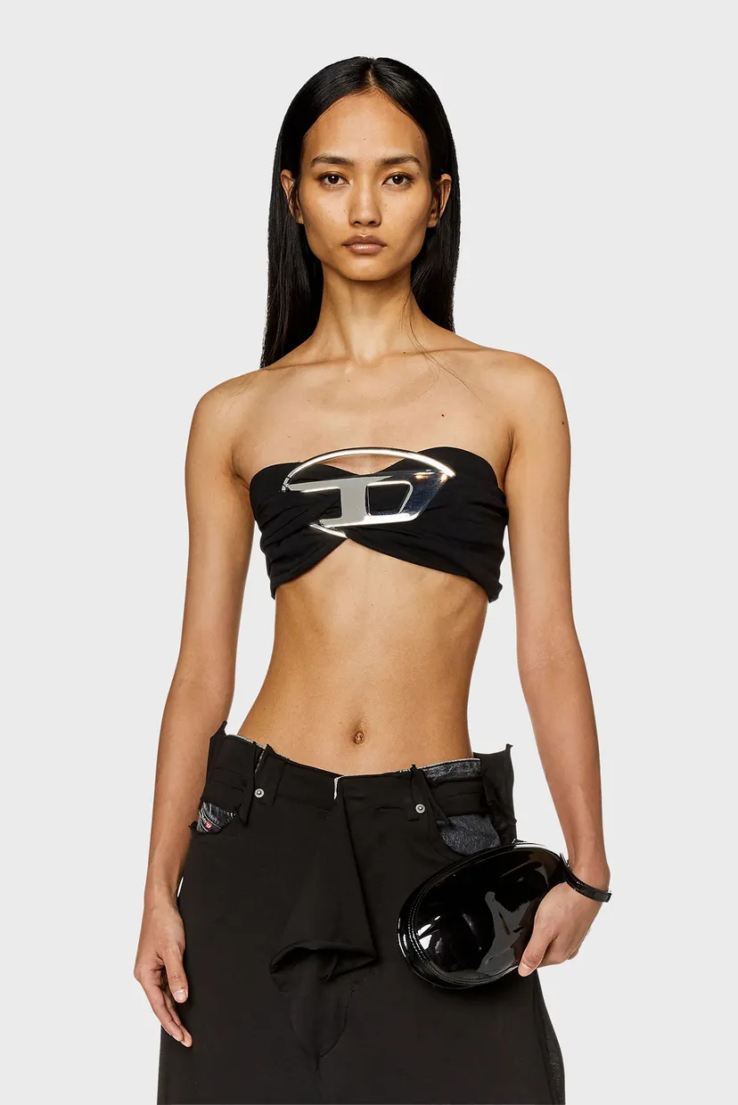 Женский черный топ Diesel A11996 0LJAW — MD-Fashion