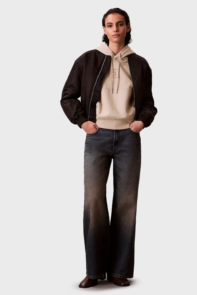 Жіноче бежеве худі RELAXED PREMIUM TERRY 5