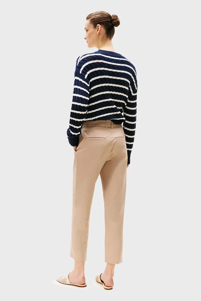 Жіночі бежеві чіноси SLIM STRAIGHT CO CHINO 3