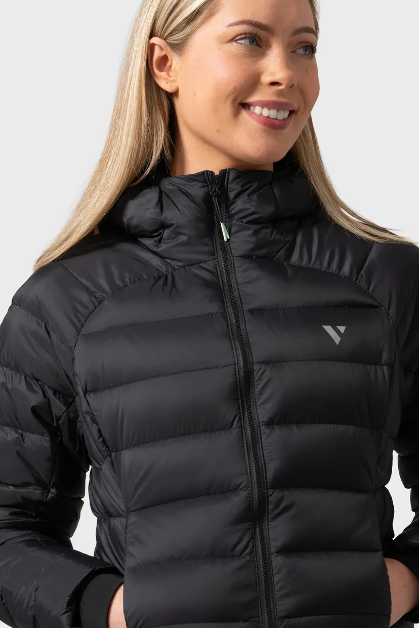Жіночий чорний пуховик LADIES SUMMIT JACKET 6