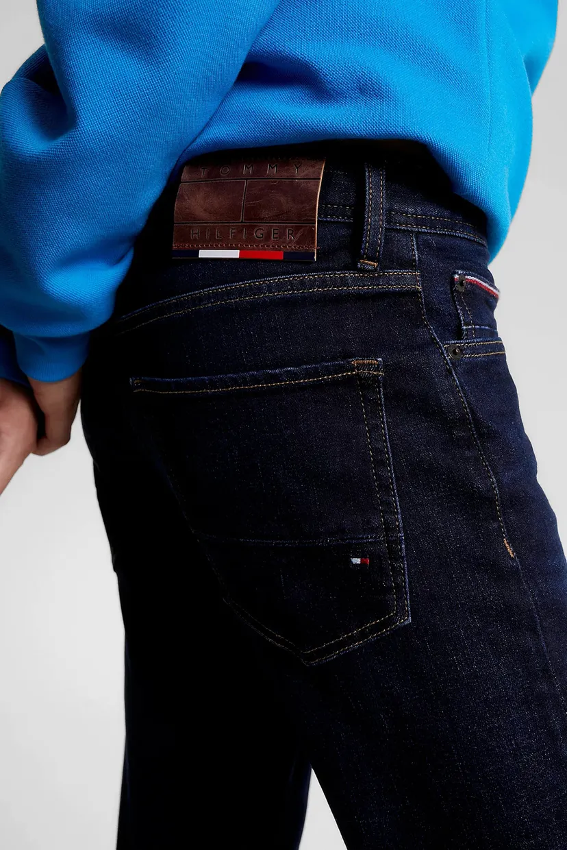 Чоловічі темно-сині джинси SLIM BLEECKER PSTR TITAN INDIGO 4