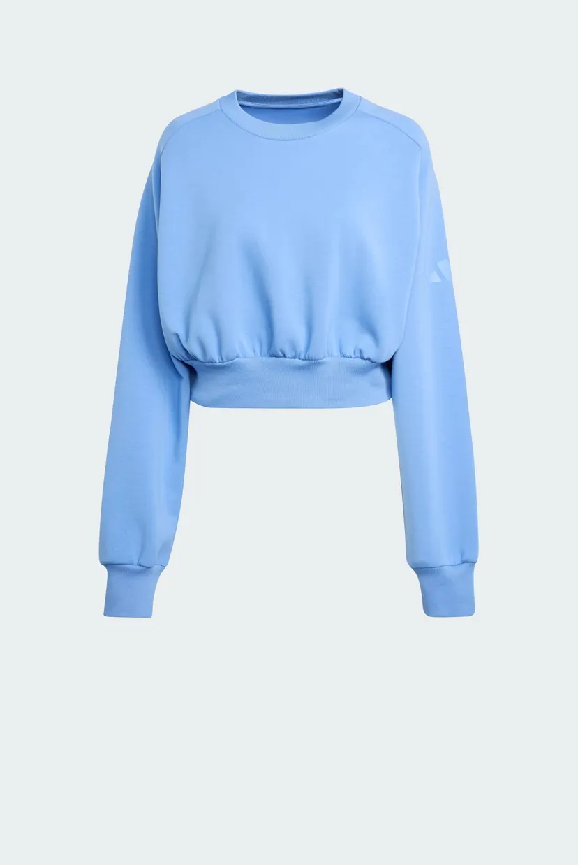 Жіночий блакитний світшот ALL SZN Soft Lux Loose 6