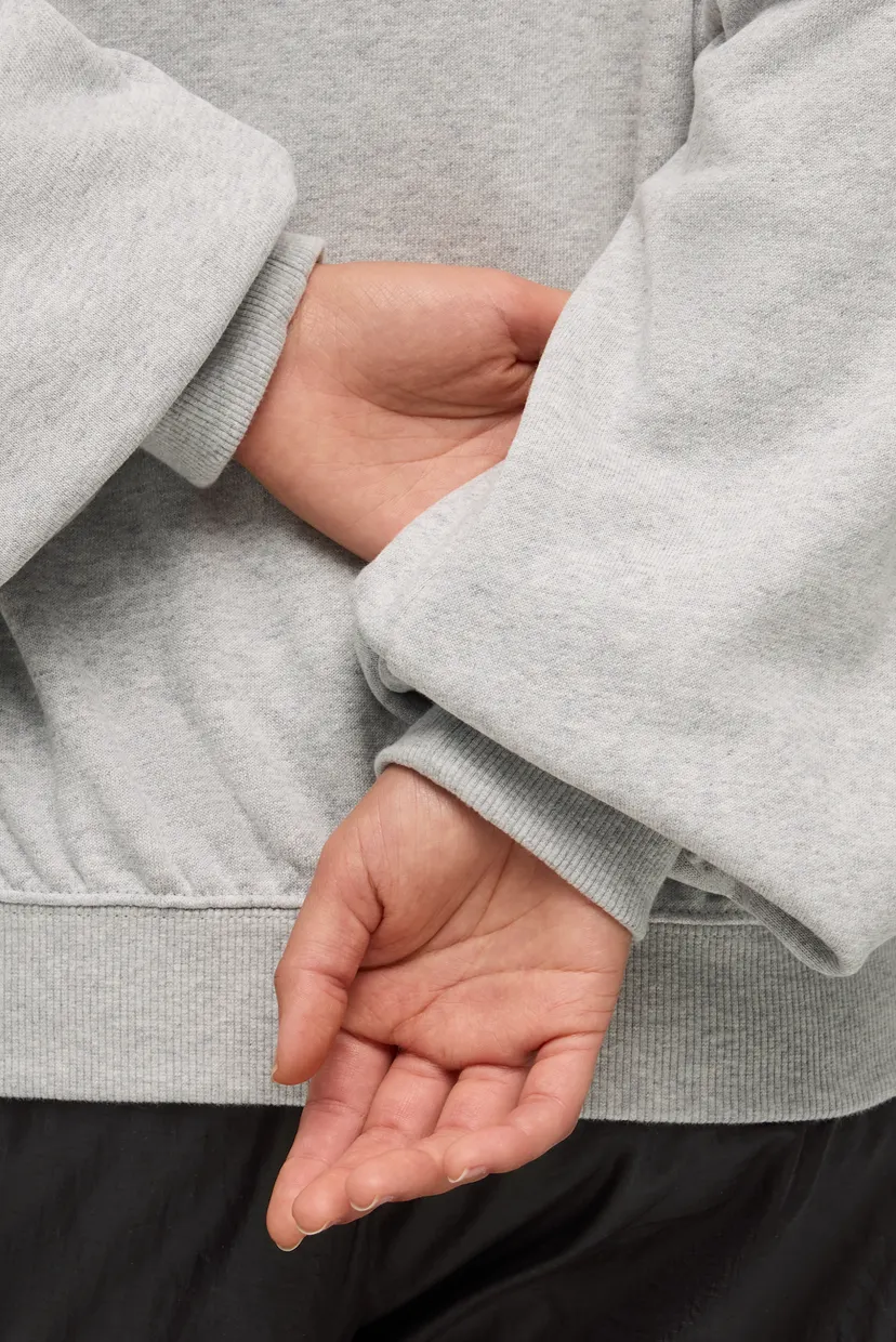 Женский серый свитшот PUMA x ROSÉ Oversized Crew Women 5