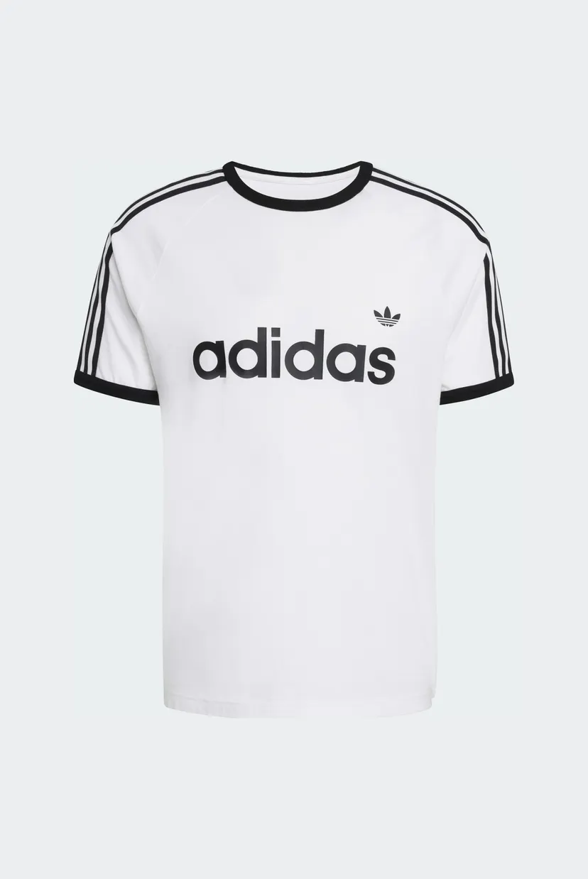 Чоловіча біла футболка 3-STRIPES SLIM RINGER 5