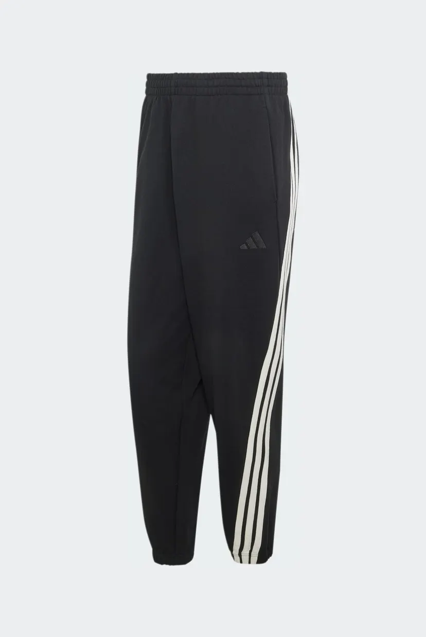 Мужские черные спортивные брюки ADIDAS KIT 3-STRIPES REGULAR CUFFED 6