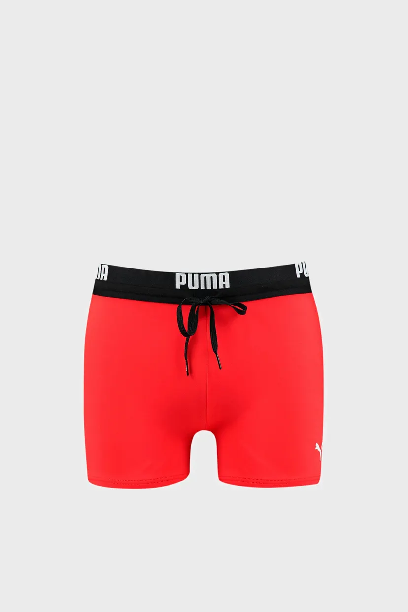 Чоловічі червоні плавки PUMA Swim Men Logo Swim Trunks 4