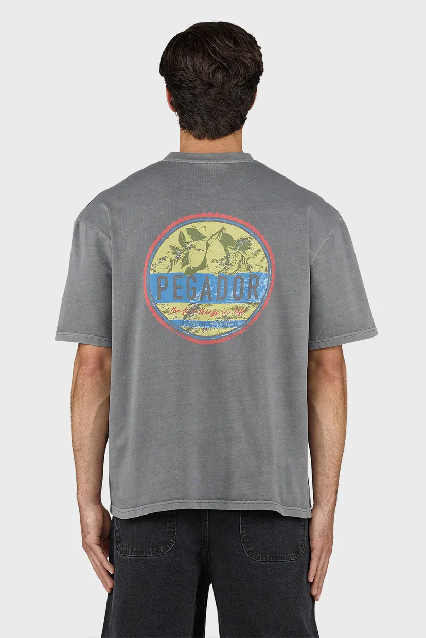 Чоловіча сіра футболка Vanos Oversized Tee 4