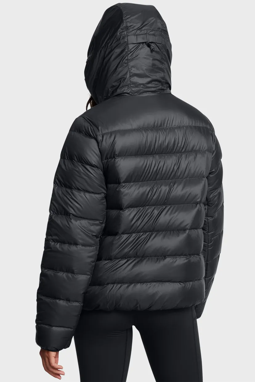 Жіночий чорний пуховик LEGEND DOWN HOODED JACKET 3