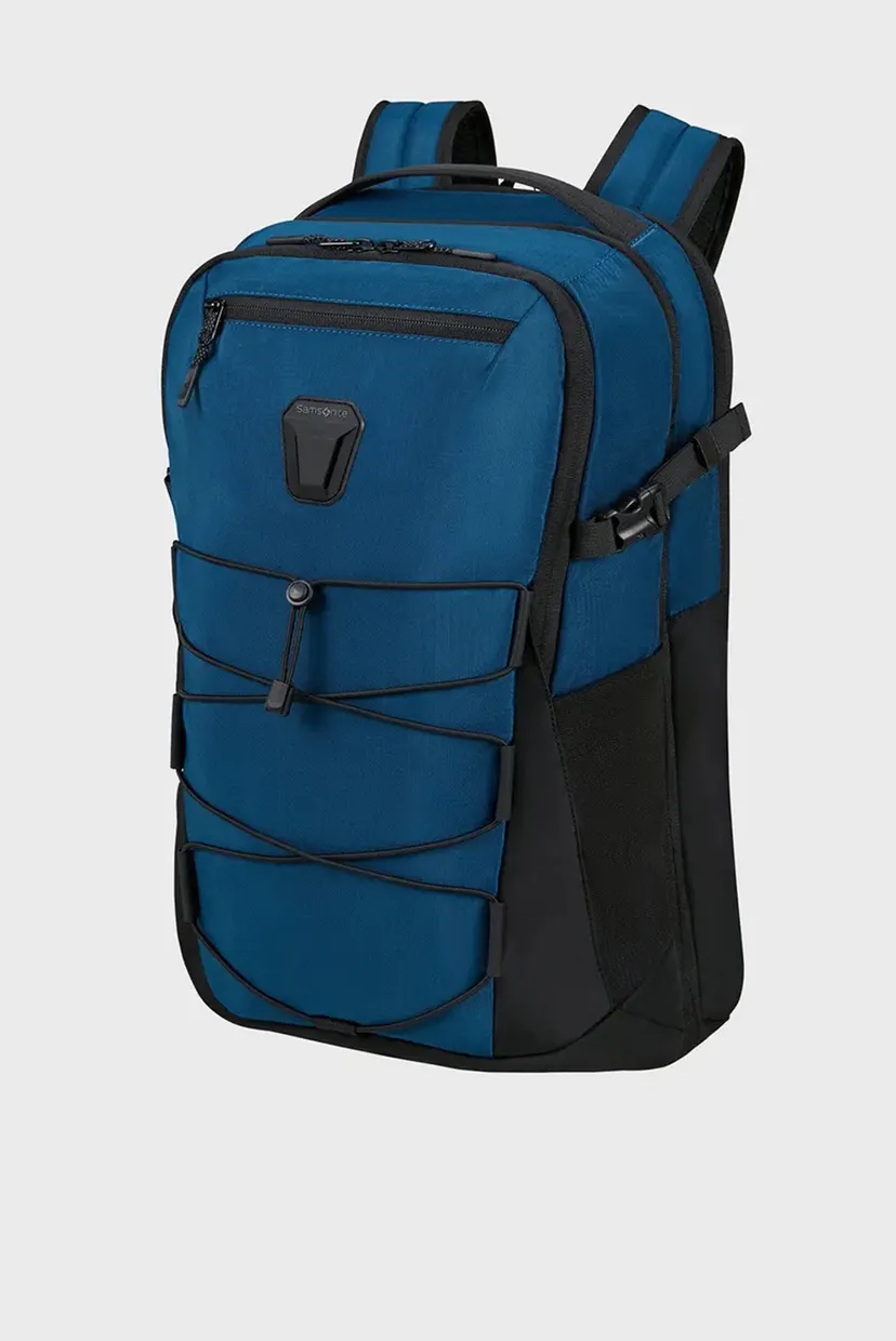 Чоловічий синій рюкзак для ноутбука DYE-NAMIC BLUE 3