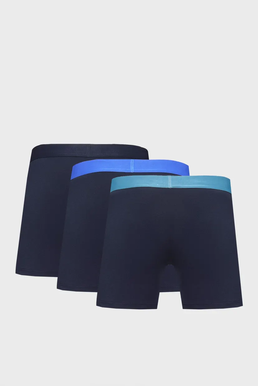 Чоловічі темно-сині боксери (3 шт) BOXER BRIEF WB 9