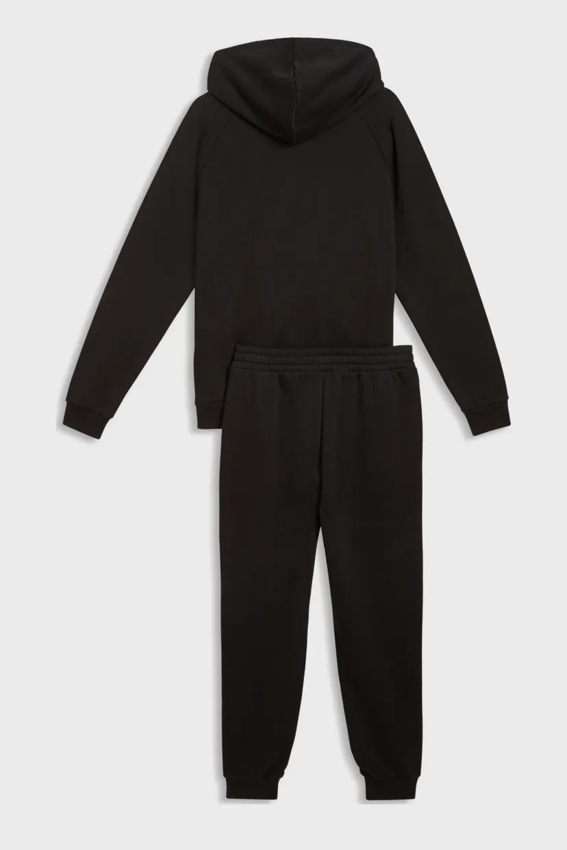 Чоловічий чорний спортивний костюм (худі, штани) Fleece Tracksuit Men 5