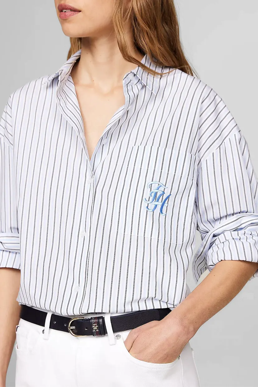 Жіноча сорочка у смужку STRIPE LOOSE FIT 4