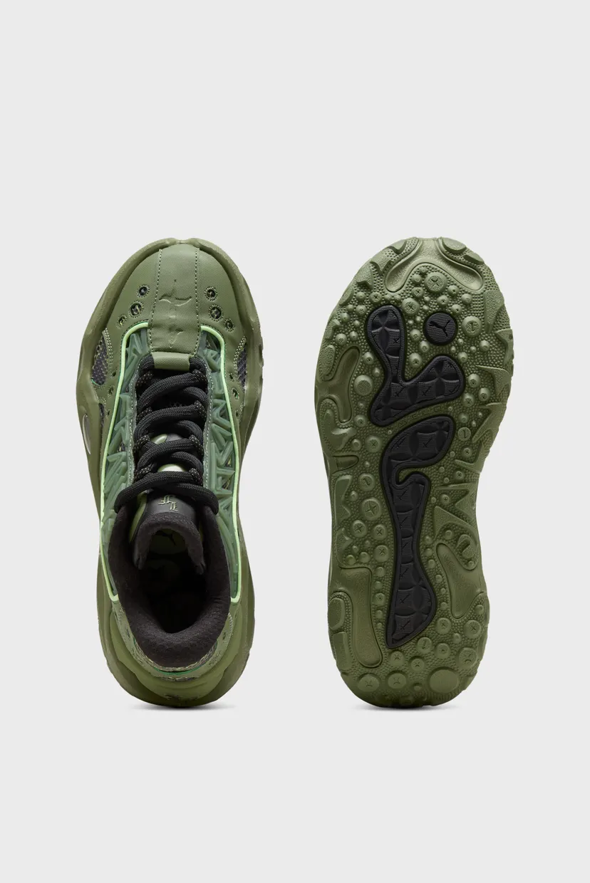 Оливкові кросівки LaFrancé RNR Camo Sneakers Unisex 5