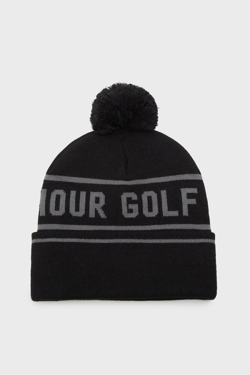 Чоловіча чорна шапка M's Drive Pom Beanie 3