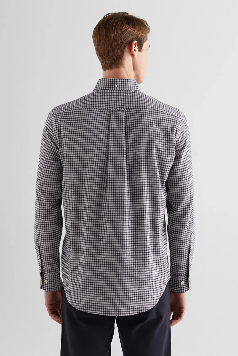Мужская рубашка в клетку REG MICROCHECK FLANNEL 3