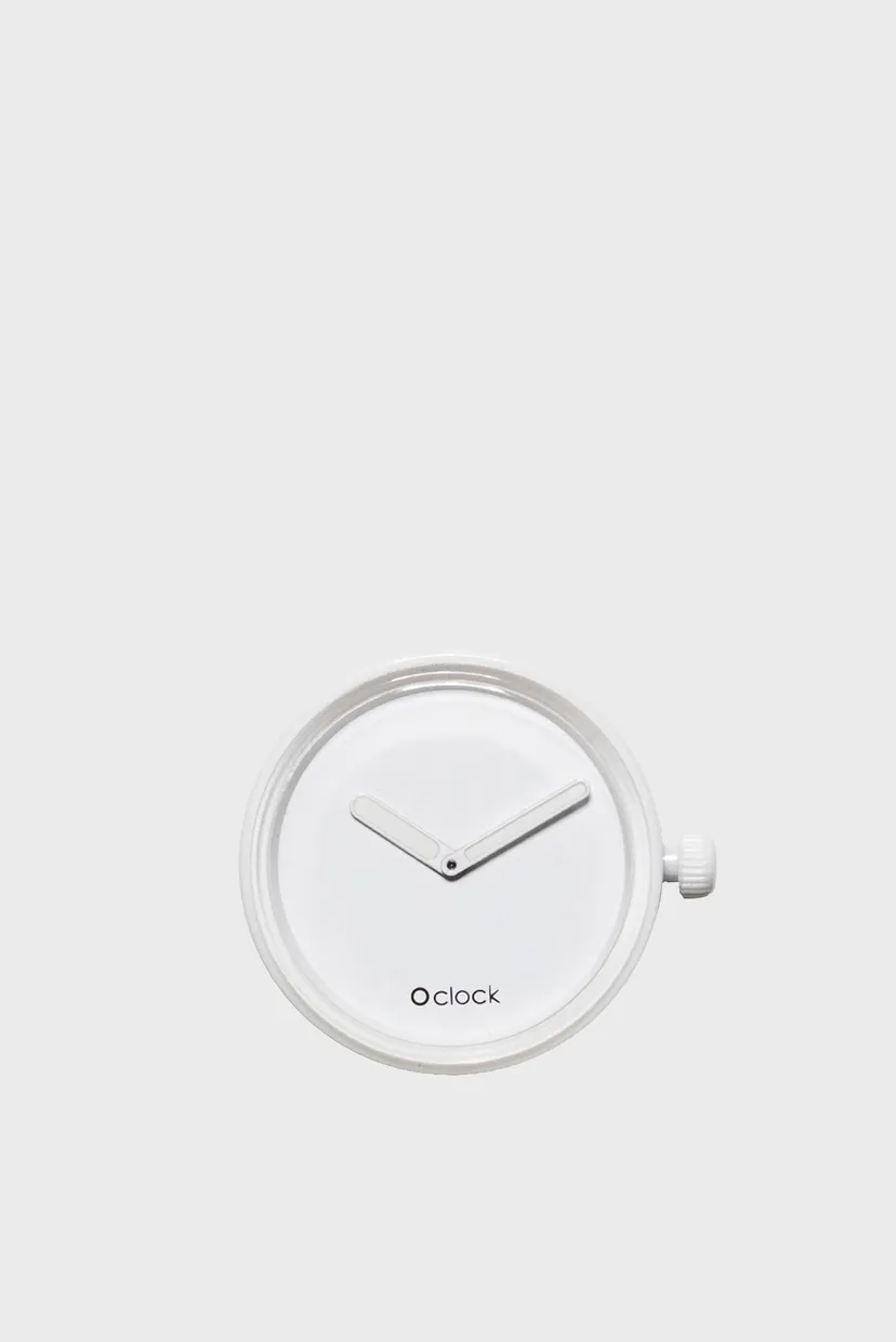 Женские белые часы O clock 3