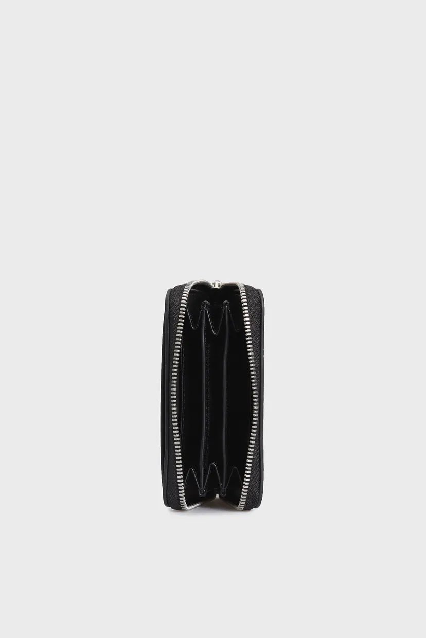 Женский черный кошелек ULTRALIGHT MED ZA W/WRISTLET 5