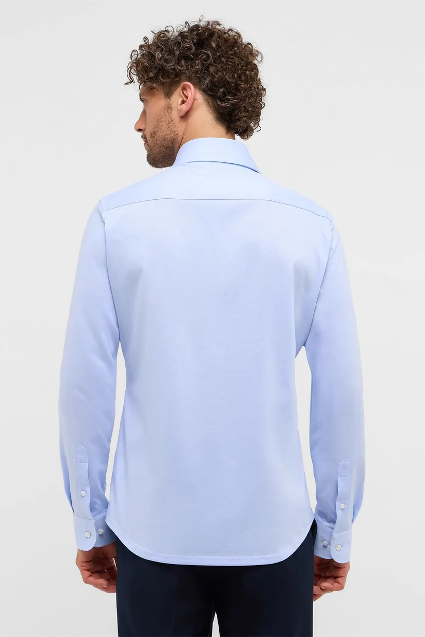 Чоловіча блакитна сорочка SLIM FIT 3