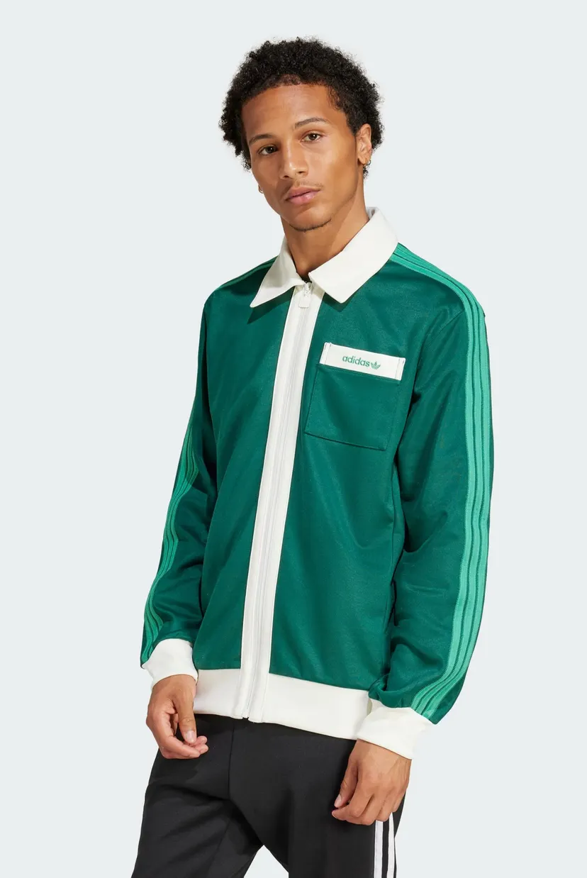 Чоловіча зелена спортивна кофта adidas JC8362 — MD-Fashion