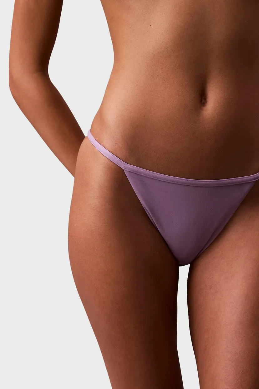 Жіночі бузкові трусики від купальника CHEEKY STRING BIKINI 4