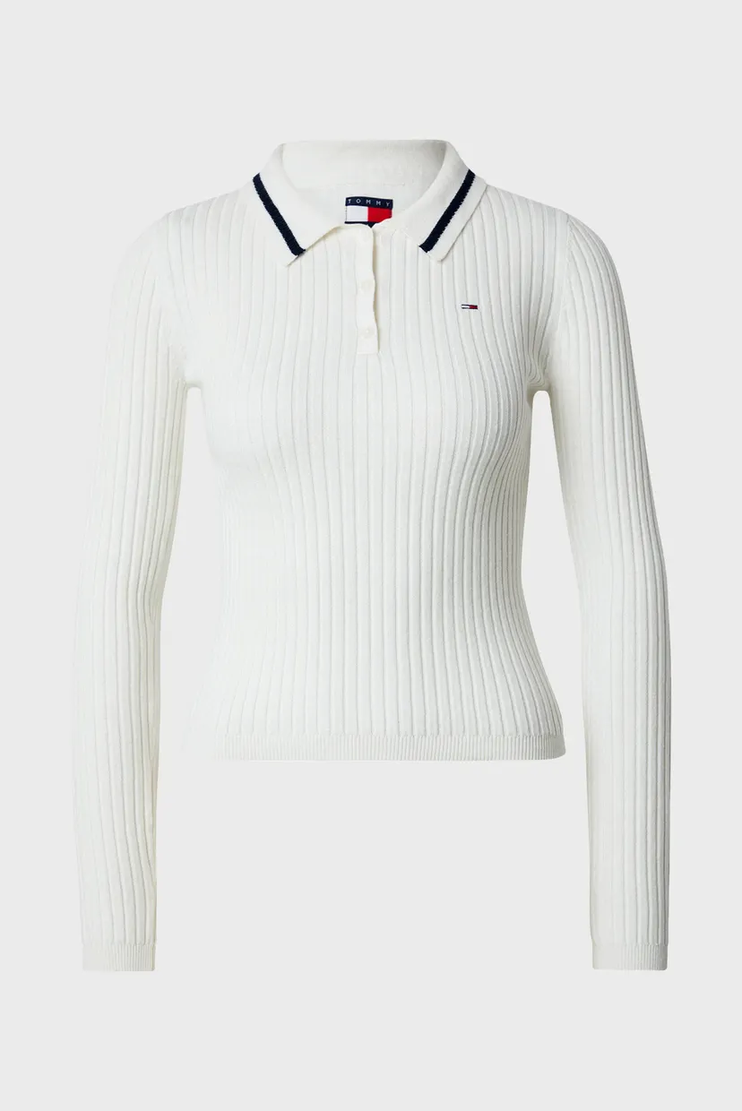 Жіноче біле поло TJW ESSENTIAL LS POLO 6