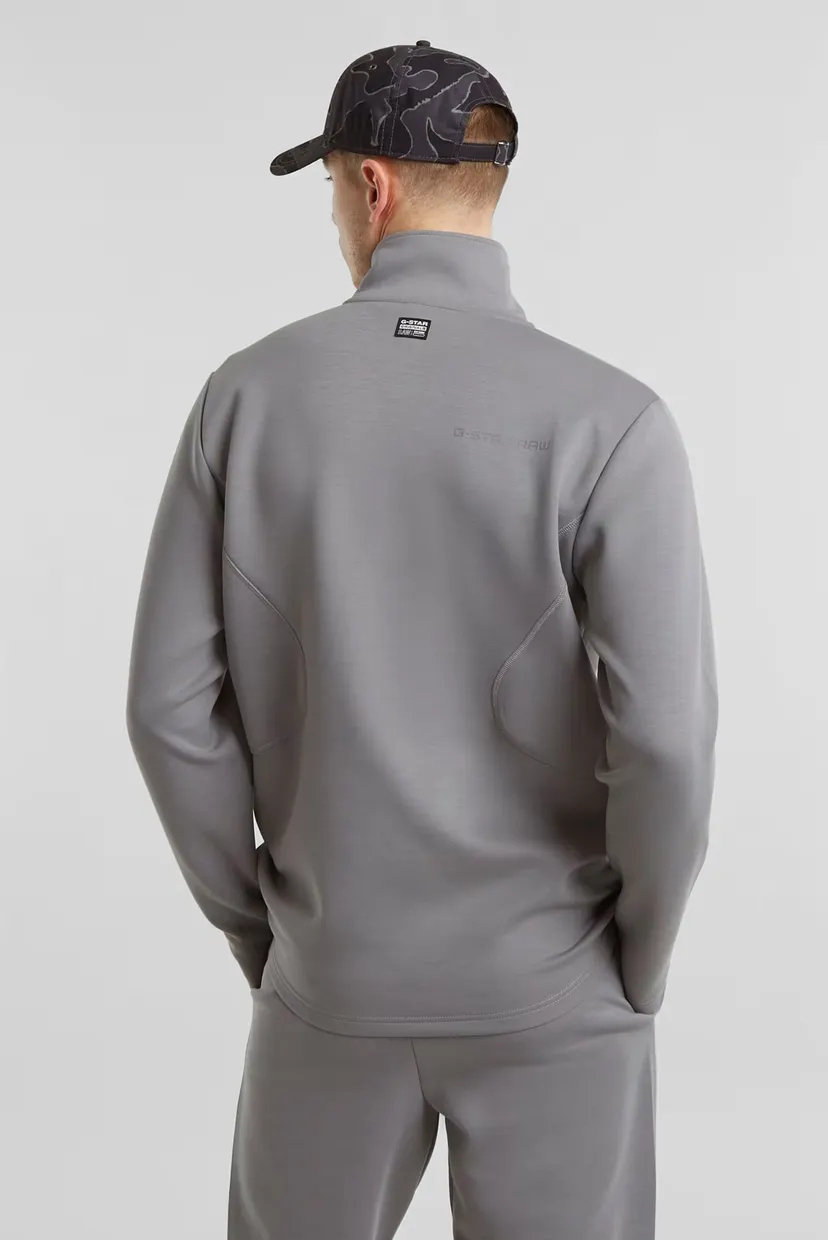 Мужская серая спортивная кофта Motion half zip tweeter 3
