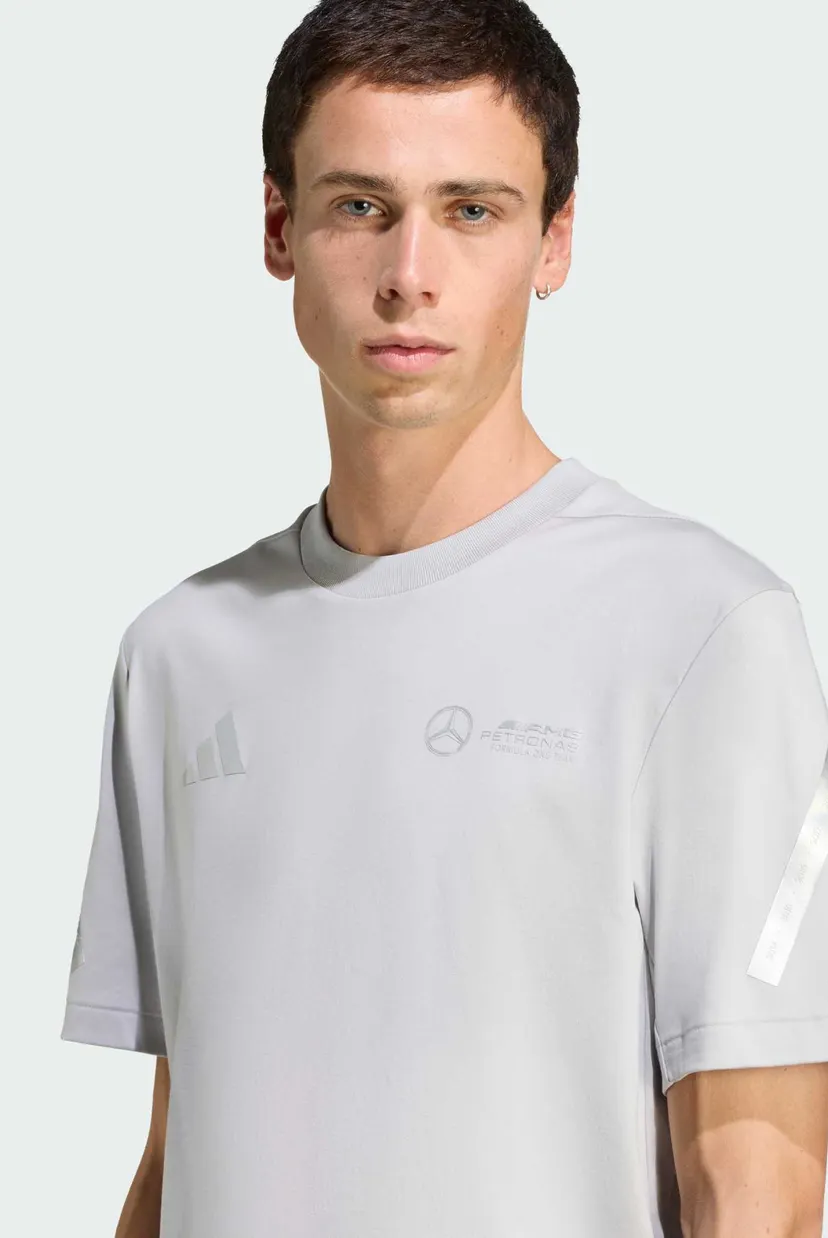 Чоловіча світло-сіра футболка Mercedes - AMG Petronas Formula One Team Silver Arrows 4