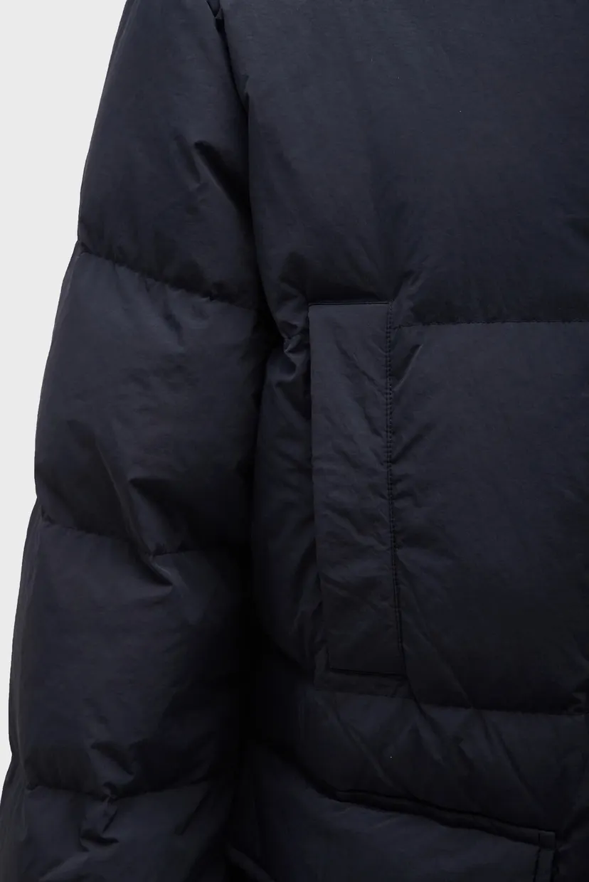 Чоловічий темно-синій пуховик 6
