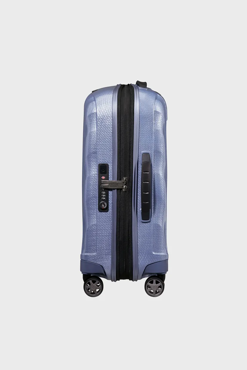Фіолетова валіза 55 см C-LITE 3
