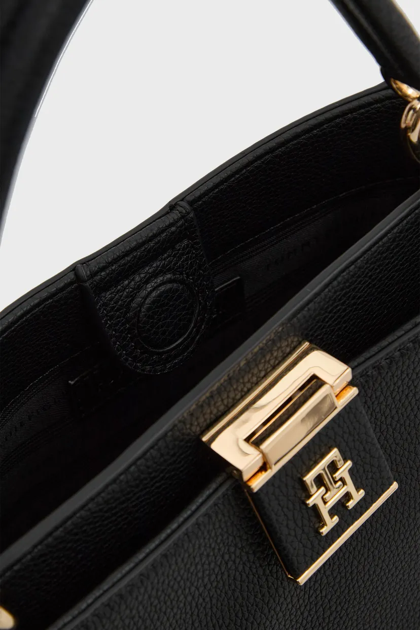 Женская черная сумка HER MED SATCHEL 6