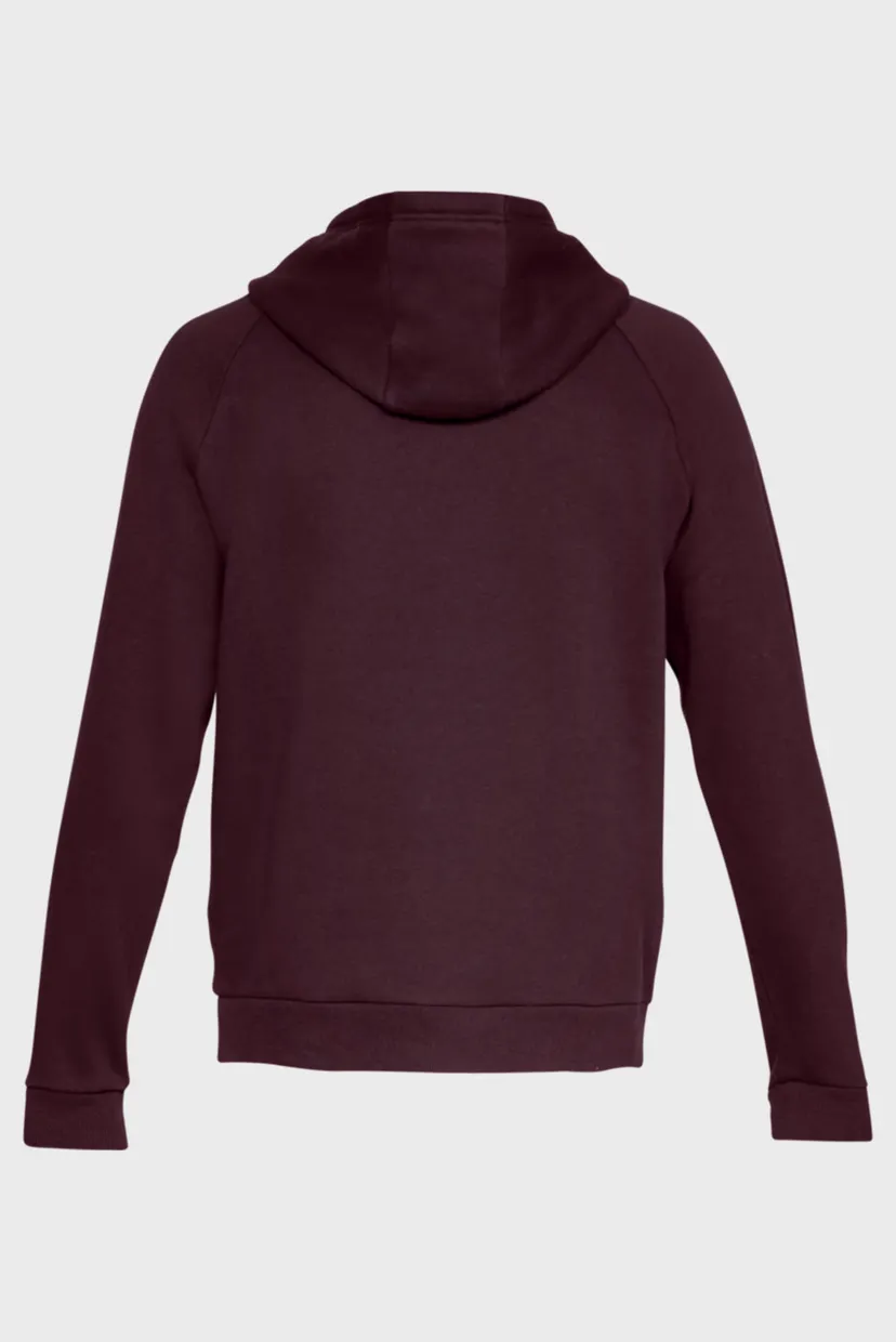 Мужское бордовое худи RIVAL FLEECE LOGO HOODY 5