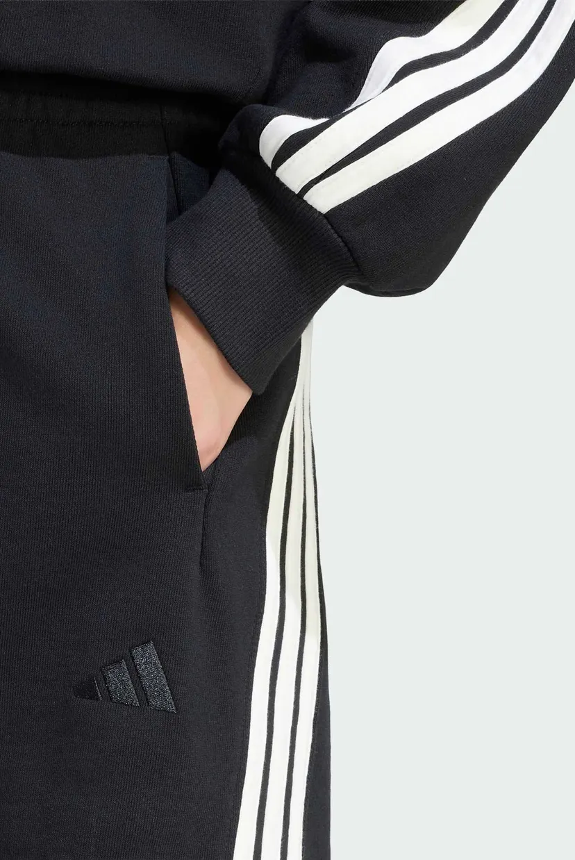 Жіноча чорна спідниця adidas Kit 3-Stripes 4